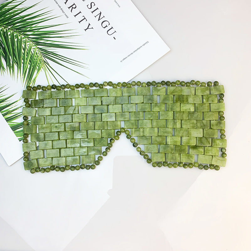 Jade Eye Masks for Facial Beauty and Relaxation