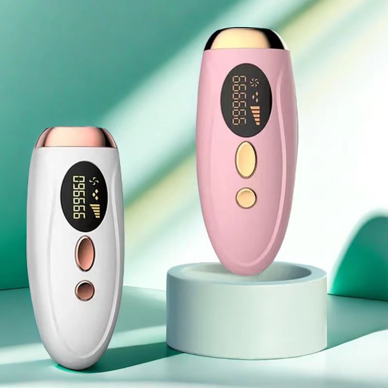 Compact Handheld Painless Hair Removal Device for Women